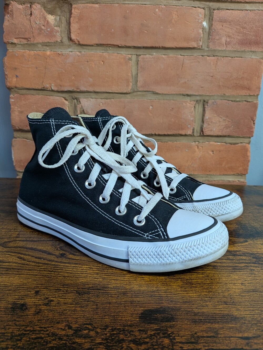 Converse Women's Chuck Taylor All Star High Top Sneakers In Black Size 7 US